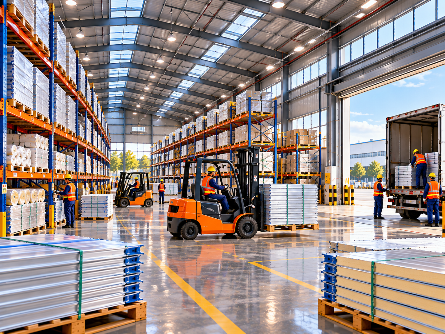 Industrial warehouse