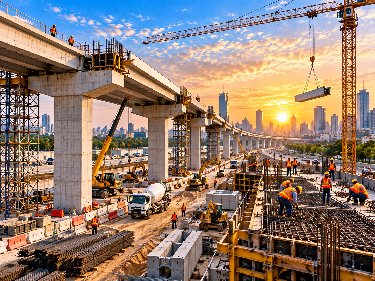 Infrastructure construction