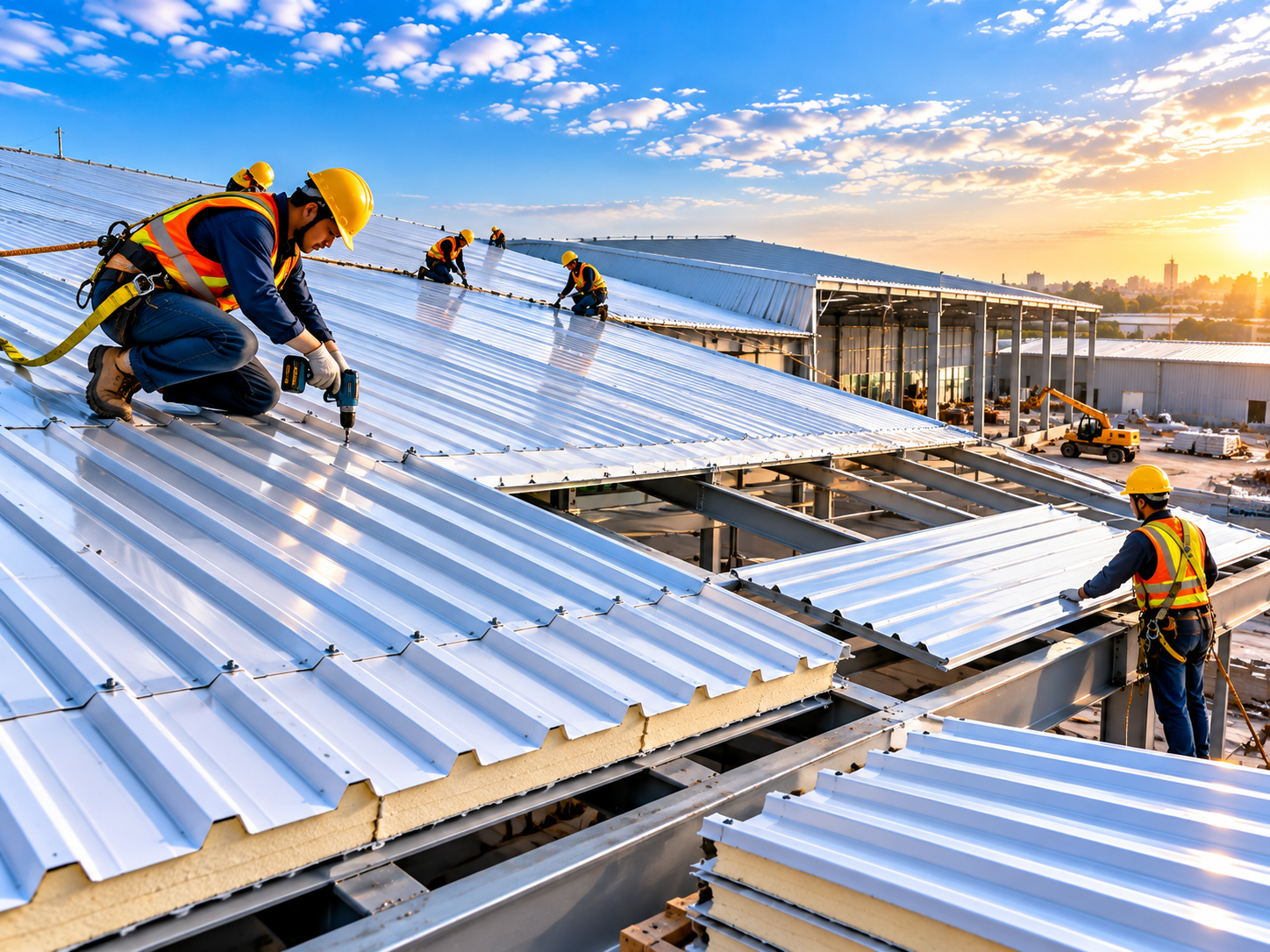 Construction roofing solution